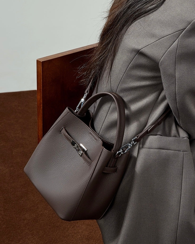 Women's Luxury Basket Bucket Bag