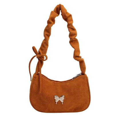 Handbag, Shoulder Bag, Popular Pleated Shoulder Strap, Cloud Bag