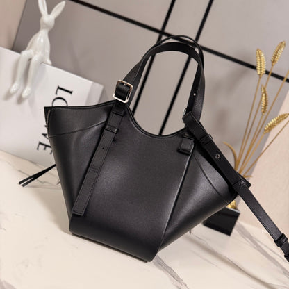 Multi-Way Leather Hammock Bag - Women’s Convertible Crossbody & Tote Purse