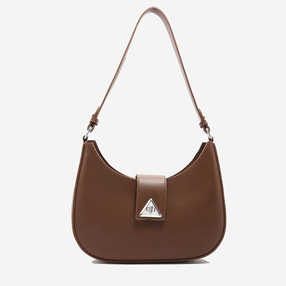 New Fashion Trend Simple and Versatile Shoulder Bag, Armpit Bag, Crescent Bag, High-end Texture, Retro Design Crossbody Bag Shoulder Bag