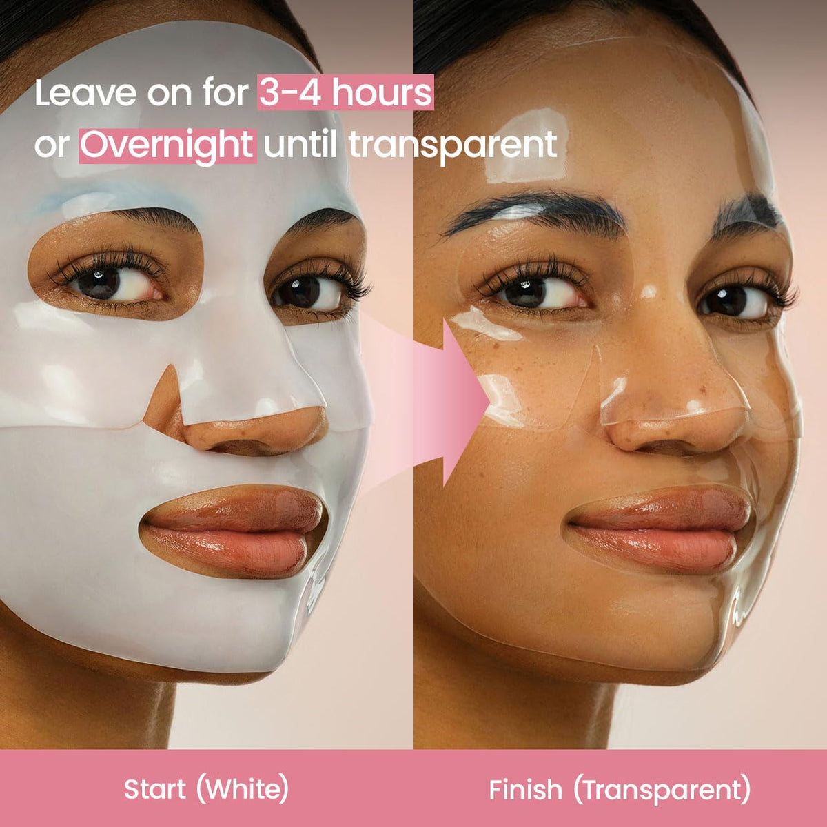 BIODANCE Bio-Collagen Real Deep Mask – Overnight Hydrogel Facial Sheet Mask for Deep Hydration, Pore Minimizing & Skin Firming – Low Molecular Collagen & Hyaluronic Acid (4 Masks)