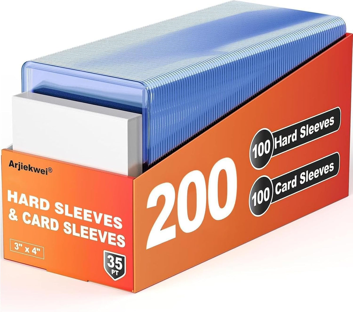 Clear Penny Sleeves for Trading Cards – Ultra Soft Acid-Free Protectors for Pokemon, MTG, Sports Cards & K-Pop Photocards (500 Count)