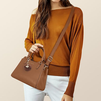 Handbag Leather Purses for Women Waterproof Crossbody Womens Handbags