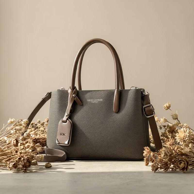 Classic Style with Adjustable Strap, Durable Material, Polyester Lined, Zip Closure, Fashionable Shoulder & Crossbody Handbag, Vintage Handbags