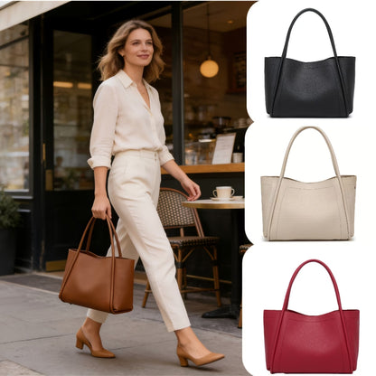 daysWomen'S Tote Bag - Stylish Versatile Commute Top Handle Bag, Hobo Shoulder Handbag