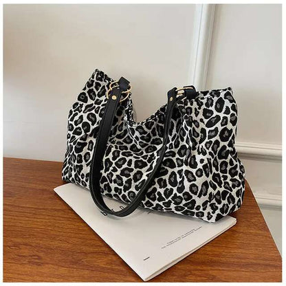 Leopard Print Shoulder Bag