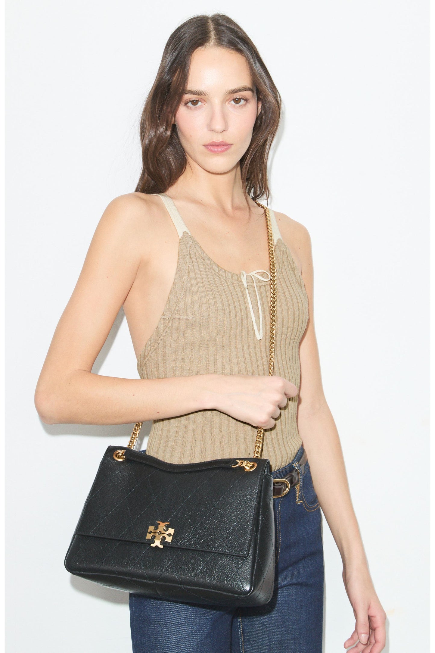 Charlie Leather Shoulder Bag