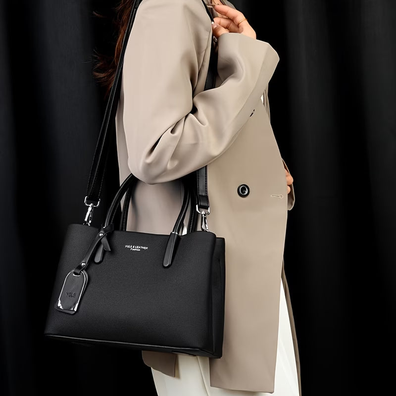 Classic Style with Adjustable Strap, Durable Material, Polyester Lined, Zip Closure, Fashionable Shoulder & Crossbody Handbag, Vintage Handbags