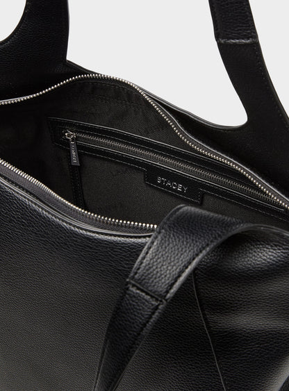 Stacey pebbled tote bag