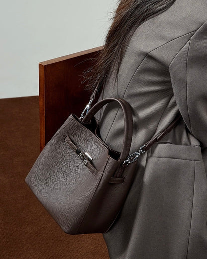 Women's Luxury Basket Bucket Bag