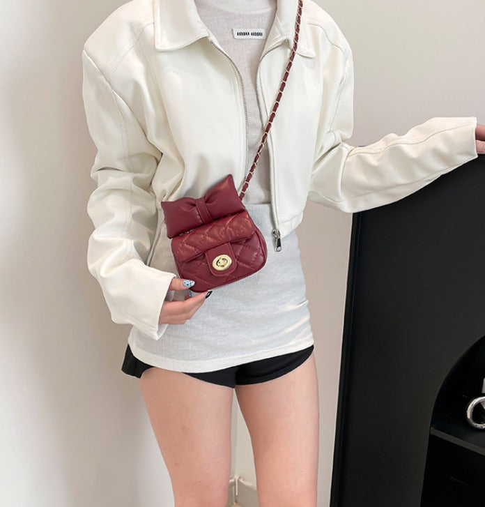 Mini Bow Crossbody Bag