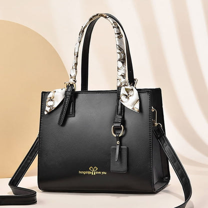 Womens Tote Bag Fashion Handbags Ladies Purse Satchel Shoulder Bags Tote Leather Bag for Ladies Tote Bag Insert Organizer White One Size